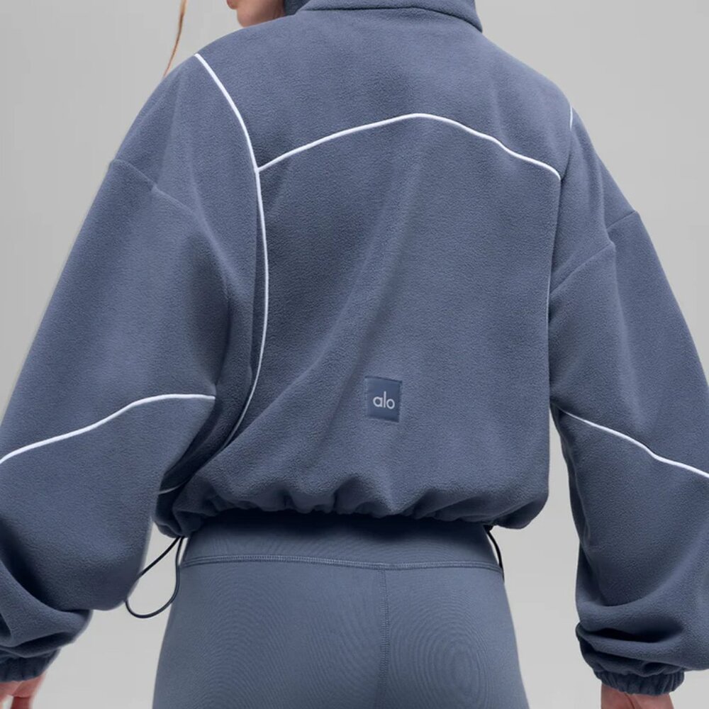 Polar Fleece Game Time Full Zip Jacket - alo - Picture 4 of 6
